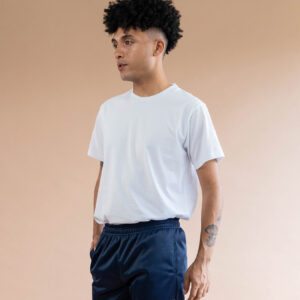 Camiseta jersey cuello redondo